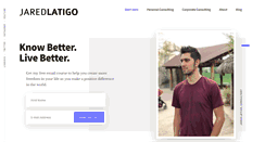 Desktop Screenshot of jaredlatigo.com